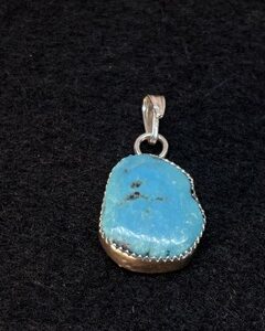 Turquoise Pendant 15X18 mm