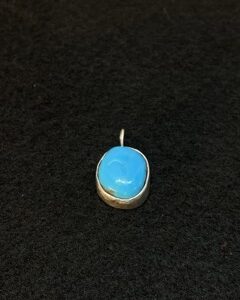 Turquoise Pendant  14X15 mm