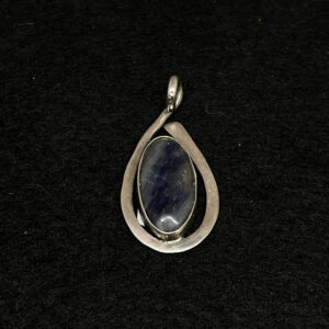 Smoky Quartz Silver Pendant