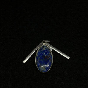 Blue  Azurite Pendant 35X25 mm