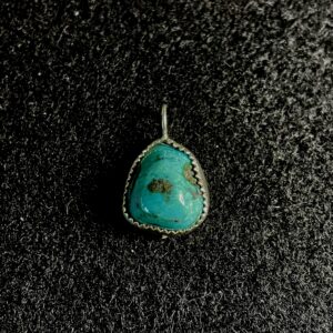 Turquoise Pendant 15X16 mm