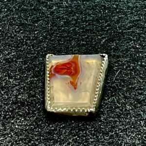 Quartz Silver Pendant 23x18 mm
